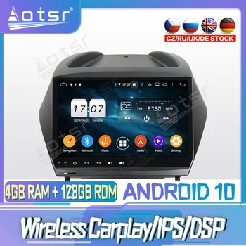 Android 10 PX6 128G Для Hyundai IX35 Tucson 2011 2015 DVD GPS Навигация Авто Радио Стерео Видео Мультимедийный Плеер Головное устройство 2din  5