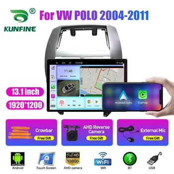 13,1-дюймовое автомобильное радио для VW POLO 2004 2005 2006-2011 Автомобильный DVD GPS Навигация Стерео Carplay 2 Din Центральный мультимедийный Android Auto  5