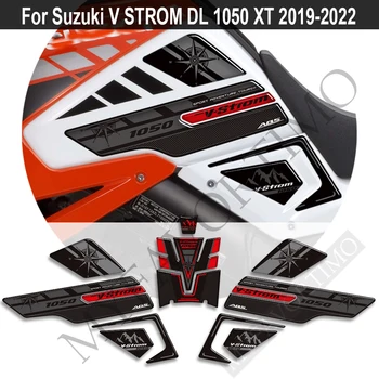 2019 2020 2021 2022 Мотоцикл Для Suzuki V STROM VSTROM DL 1050 XT 1050XT DL1050 Защитные Наклейки Накладки На Топливный Бак  4