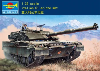 Модель итальянского танка Trumpeter 00332 1/35 C-1 Ariete MBT  10