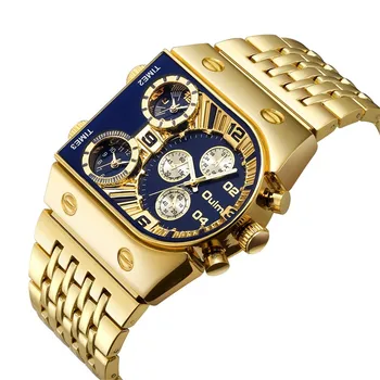 Роскошные деловые мужские часы Автоматические механические наручные часы для мужчин Часовой пояс Большой циферблат Светящиеся часы Erkek Kol Satleri  10