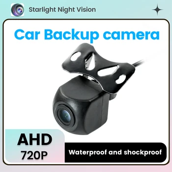 Tomostrong AHD 720P 140 Градусов Starlight ночного видения Универсальная Автомобильная Камера Переднего/Заднего вида Водонепроницаемая Резервная Камера Заднего Вида  5