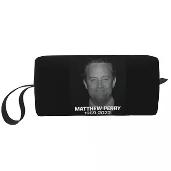 Большая косметичка Rip Matthew Perry Chandler Bing, водонепроницаемая сумка, дорожные косметические сумки, сумка для хранения для женщин  10