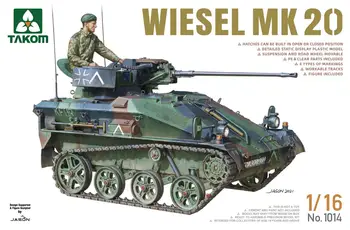 Разведывательная машина Takom 1014 1/16 Weasel MK20 с набором моделей солдат  0