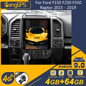 Для Ford F150 F250 F350 Raptor 2015-2019 Экран Android Автомобильный Радиоприемник 2din Стереоприемник Авторадио Мультимедийный DVD-плеер  5