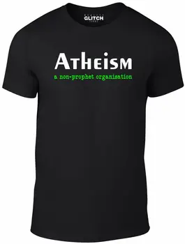 Мужская футболка с атеизмом - Забавная религия, Бог-атеист, вера Докинза, пророк  2