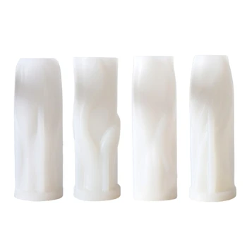 Силиконовая форма в форме вазы для изготовления мыла, Гипсовый орнамент, Украшения для дома, литье из смолы своими руками  5