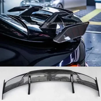 Новый гоночный спойлер заднего багажника в стиле GT из настоящего углеродного волокна Для Infiniti Q60 2017-2022 Декоративные накладки на спойлеры  5