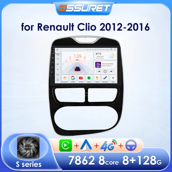 Автомобильный радиоплеер OSSURET Android для Renault Clio 2012-2016 Автомобильный Стерео мультимедийный экран Carplay Видео Автомобильный аудио GPS 2 DIN  5