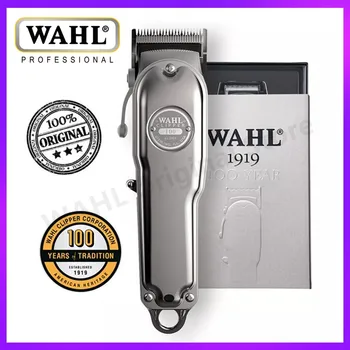 Оригинальная профессиональная машинка для стрижки волос Wahl 1919, электрический беспроводной триммер для мужчин, парикмахерская машинка для стрижки волос  5