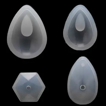 50JB Форма для жидкого силикона, ювелирное ожерелье из смолы 