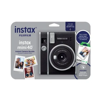 Камера Fujifilm INSTAX Mini 40 в эксклюзивном блистерном комплекте с дополнительной упаковкой пленки (мини-пленка в 10 упаковок)  3