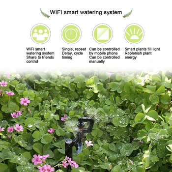 интеллектуальное устройство для полива 12 В, мощный артефакт для полива садоводства Tuya, белый интеллектуальный инструмент для полива, Wifi Smart Life, 1 комплект  5
