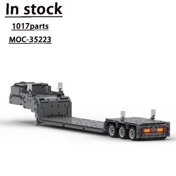 MOC-35223 Подходит для Всех видов грузовиков с Рулевой осью, Низкорамных Погрузчиков, 1017ШТ, строительных блоков, Детских Игрушек На День рождения, подарков  5