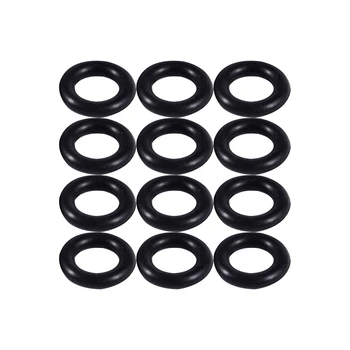 Черные резиновые уплотнения 9 мм x 2,0 мм, сальниковые кольца 72 шт  5
