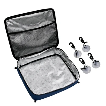 2X Палубная сумка-холодильник для весельной доски, Сетчатый верхний карман с водонепроницаемой изоляцией для каяков Sups  1