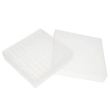 Криогенная Коробка Стеллаж для флаконов Пластиковый Ящик Для хранения Микротрубок Ящик Для хранения (100 лунок)  10