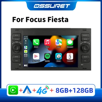 S5 Android Автомагнитола Мультимедийная для Ford Focus 2 Mondeo S-max C MAX Fiesta Galaxy Kuga Transit Fusion Connect Авторадио Carplay  5