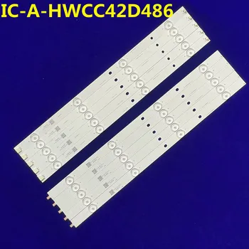 Светодиодная лента подсветки для IC-A-HWCC42D486 TH-43CS600 TC-43DS630C TC-43SV700B TX-43ES630H TX-43ESW504 TH-43C410K TH-43E410T  5