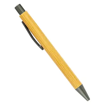 Шариковая ручка из бамбукового дерева с наконечником 1,0 мм, креативная бамбуковая ручка для печати в офисе, деловые подарки, канцелярские принадлежности для студентов  5