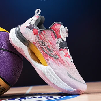 Высококачественная брендовая мужская баскетбольная обувь, женские детские баскетбольные ботинки, баскетбольная спортивная обувь для тренировок, мужские кроссовки  5
