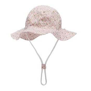 L5YF Детская Шляпа От Солнца Для Малышей Хлопчатобумажная Шляпа С Ушками Для Маленьких Рыбаков Детская Шляпа На Открытом Воздухе  10