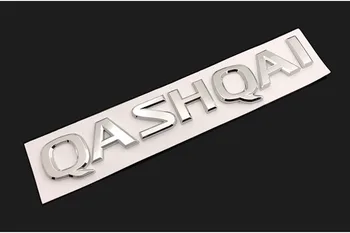Для Nissan QASHQAI 2016-2022 Высококачественные ABS Хромированные наклейки с надписью на задней двери, нашивка cvt, нашивка с логотипом, украшение автомобиля, аксессуары  5