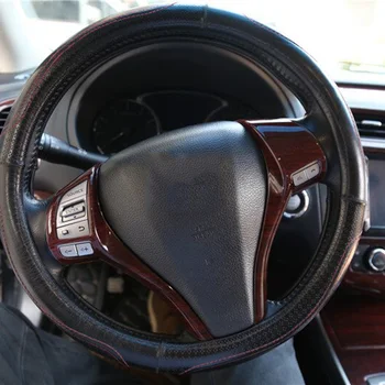 Внутренняя отделка рулевого колеса автомобиля, аксессуары для укладки, подходят для Nissan Teana Altima L33 2013-2018  5