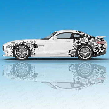 абстрактные камуфляжные автомобильные наклейки ita car tuning racing виниловая наклейка на боковую графику наклейка на дверь автомобиля боковая наклейка на наклейку  5