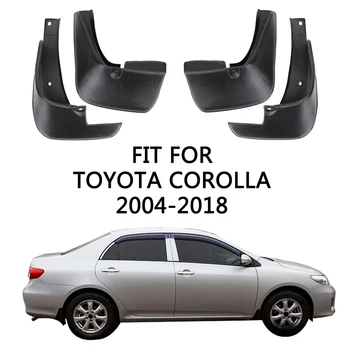 4 шт./компл. Передние Задние брызговики, брызговики для Toyota Corolla 2004-2018, Брызговики, Брызговики  5