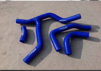 Синий силиконовый шланг радиатора для 2013 2014 Honda CRF450R  3