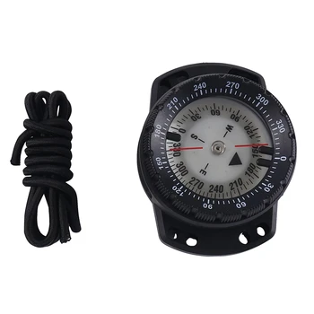 1 комплект аксессуаров для часов с эластичным тросом Diver Underwater Direction, черный и серебристый  5