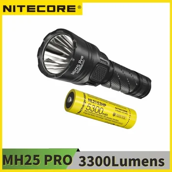 Перезаряжаемый фонарик NITECORE MH25 PRO UHi 40 LED мощностью 3300Lumens включает в себя аккумулятор емкостью 217005300 мАч  5