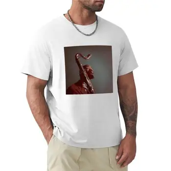футболка мужская хлопковая футболка с Эриком Долфи, мужская футболка оверсайз, простые черные футболки, мужские черные футболки  4