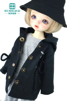 27 см-30 см 1/6 BJD Сферический шарнир Кукольная одежда Модная куртка пальто с капюшоном surcoat Игрушки в подарок  5