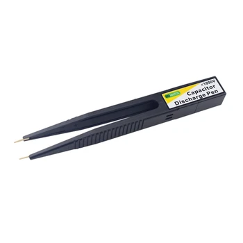 Профессиональная ручка для разряда конденсатора, высоковольтный разрядник конденсатора 1000 В, инструмент для быстрой разрядки, светодиодная индикация Sparkpen  10
