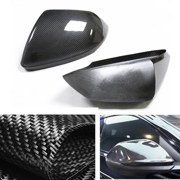 Крышка автомобильного зеркала из углеродного волокна, внешние боковые крышки заднего вида, чехол для заднего вида, дополнительная автозапчасть для Lamborghini Urus 2018 +  5