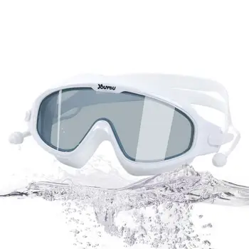 Очки для плавания, очки для плавания, очки для плавания, не протекающие, противотуманные, для взрослых, для женщин, для молодежи, Очки для плавания с широким обзором, защита от ультрафиолета  5
