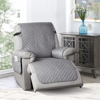 Двусторонний водонепроницаемый чехол для дивана, домашние животные, детское кресло с откидной спинкой, Противоскользящая подушка для дивана, чехол для съемного кресла, защита мебели  5