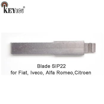 KEYECU 10x KEYDIY Универсальные Пульты Дистанционного Управления Flip Key Blade SIP22 для Fiat, Iveco, Alfa Romeo, Citroen  5