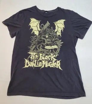 Концерт группы Black Dahlia Murder в футболке Bayside Large Faded Metal Core Rock  4