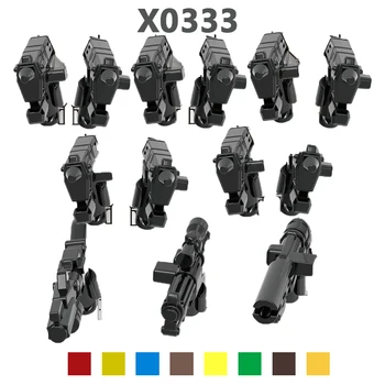 X0333 Обучающее Оружие Строительные Блоки В Сборе Фигурки Солдат Игрушки Рождественский Подарок Для Детей  5
