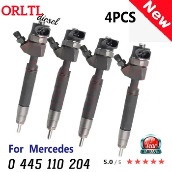 ORLTL Лидер продаж Инжектор 0445110204 0 445 110 204 для OE 6120700587 6120700087 4 шт.  5