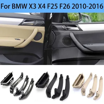 LHD RHD Автомобильная Внутренняя Ручка Для Отделки Внутренней Панели Двери Ручка Для BMW X3 X4 F25 F26 2010-2016  4