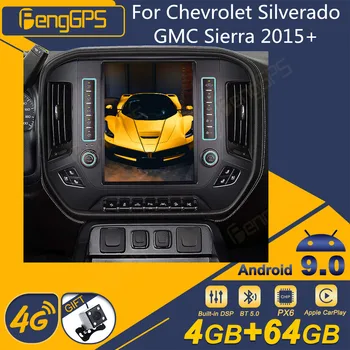Для Chevrolet Silverado Gmc Sierra 2015 + Экран Android Автомагнитола 2din стереоприемник Авторадио Мультимедийный DVD-плеер Gps  5