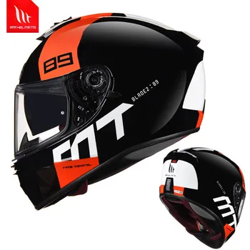 MT Full face DOT, одобренный ЕЭК, Противотуманный шлем, Испания, capacete de moto casco, Унисекс для мужчин и женщин  5