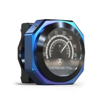 Простая установка Термометр для воды мотоцикла Цифровой измеритель температуры  5